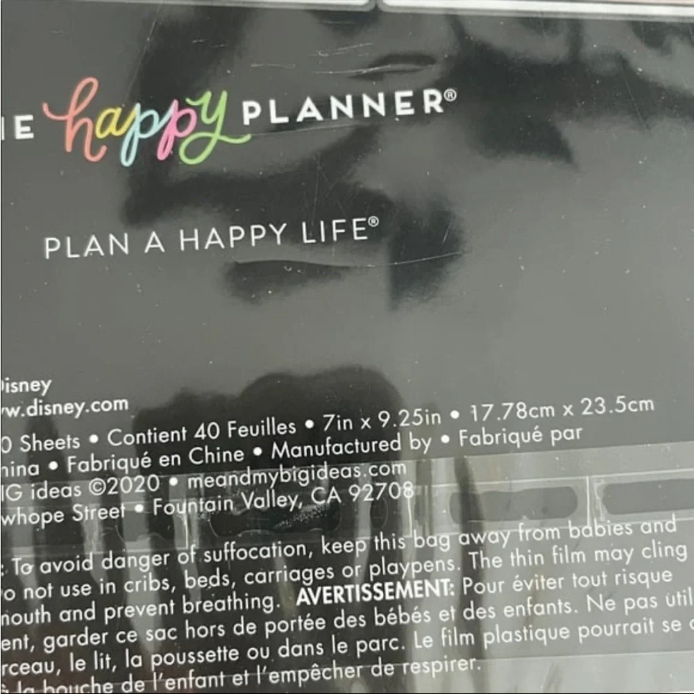Disney Minnie Mouse Pages Happy Planner Filler Paper List blank